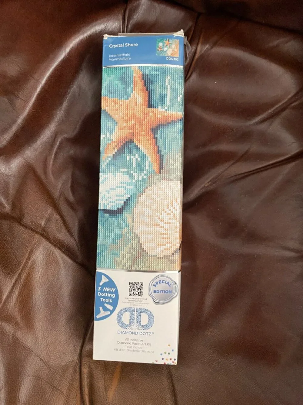 DIAMOND DOTZ® Crystal Shore Special Edition Diamond Painting Kit-NWT